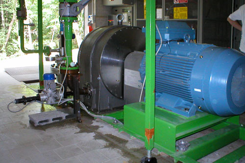 Turbina pelton a Grosotto Sondrio